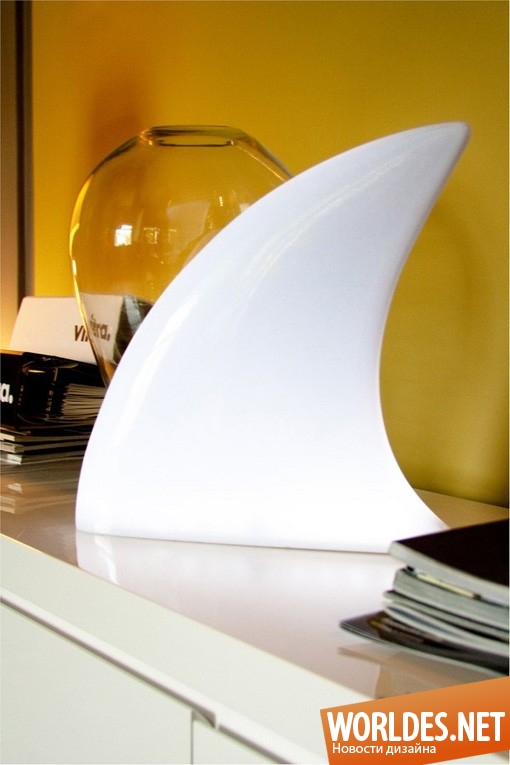 дизайн, декоративный дизайн, дизайн лампы, лампа, лампа в виде акулы, декоративная лампа,дизайнерская лампа